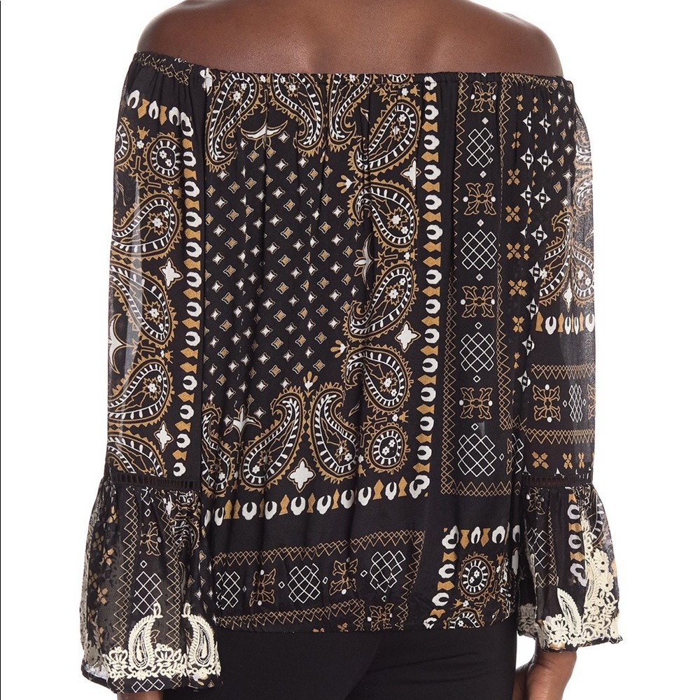 Muche Et Muchette Briana Long Sleeve Print Blouse - Picture 2 of 3